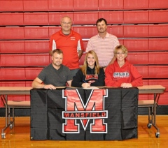 2012 Chelsey Heatley signs with Mansfield University